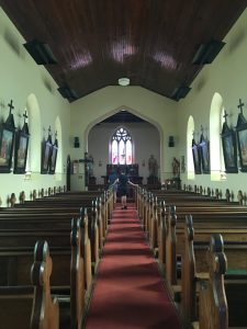 Inside St. Johns Church, Richmond, Tasmania